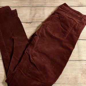 J.Crew Velour Skinny